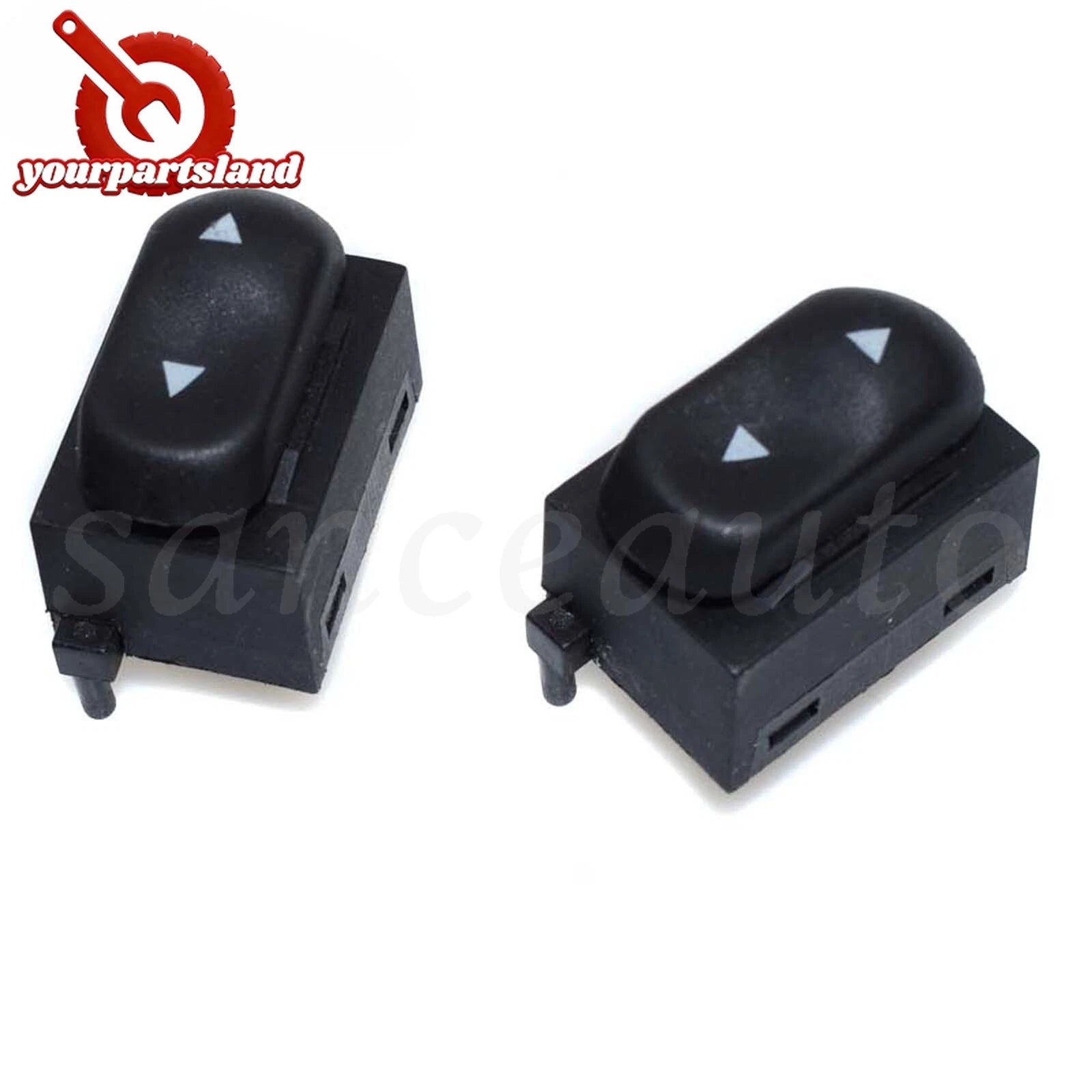 2PCS For 94-04 Ford Mustang Single Power Window Control Switch Front Left Right 6B93BC-57