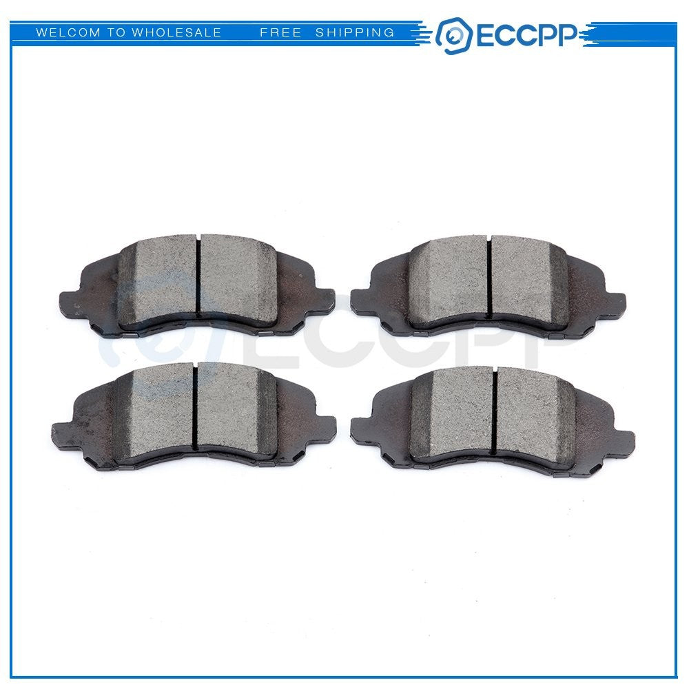 Front Ceramic Brake Pads For 2011 2012 2013 2014 Chrysler 200 Anti Noise 6B93BC-57