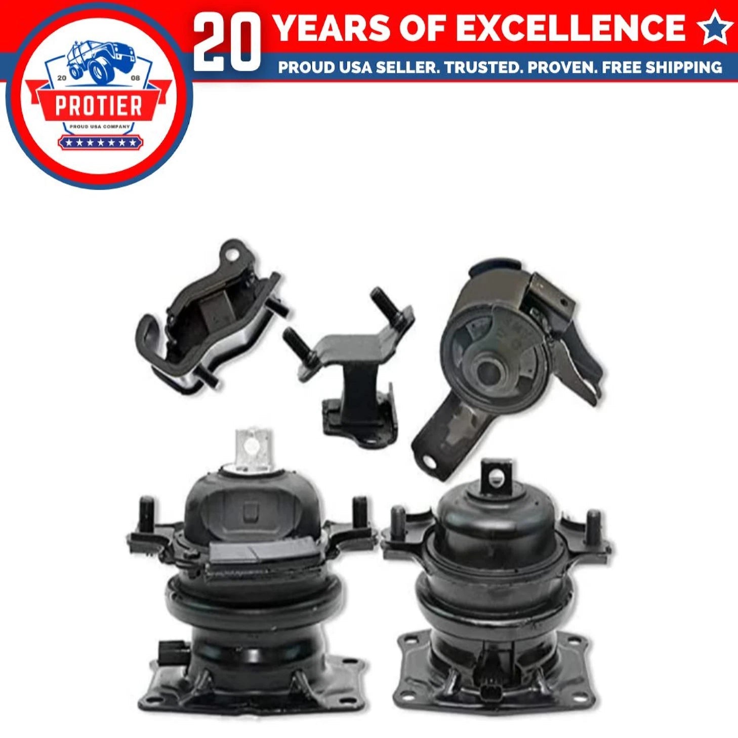 Fits 2005-2006 Honda Odyssey 3.5L i-VTEC AUTO Motor & Trans Mount 5pcs 6B93BC-57