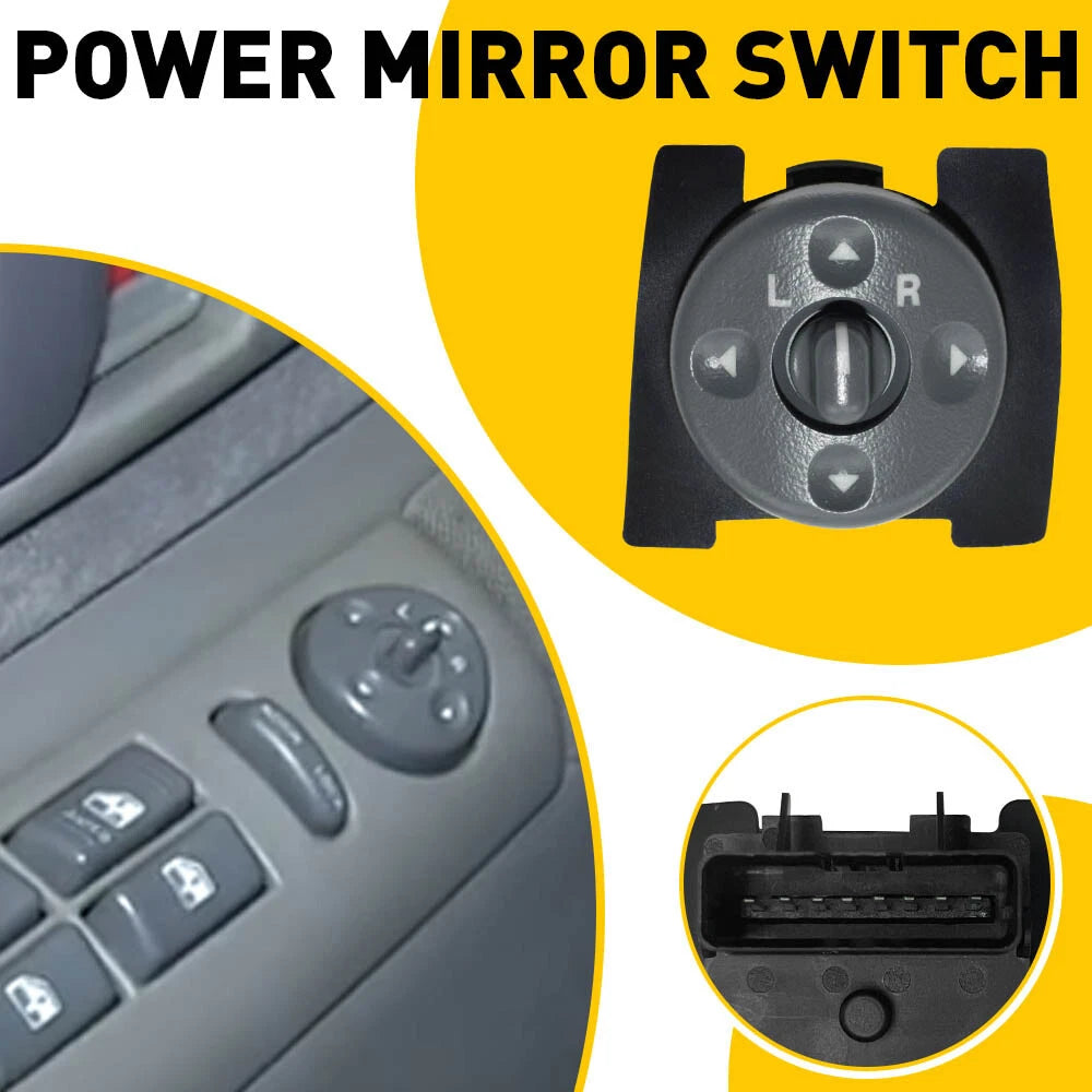 Mirror Power Control Switch Driver Side For Chevy Gmc Tahoe Astro C/K 901000 6B93BC-57