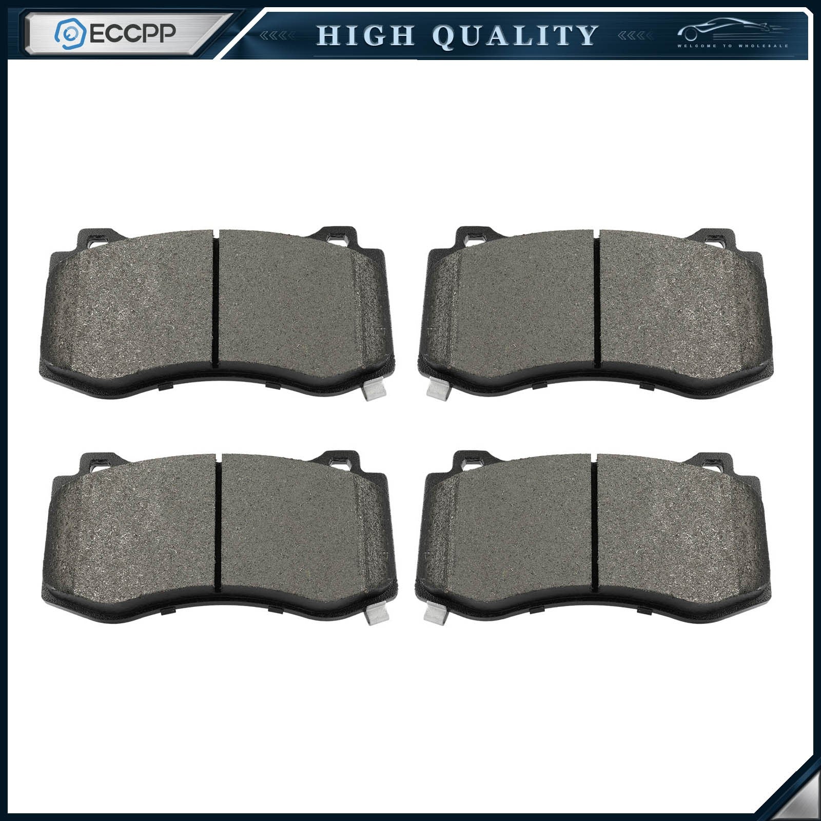 Front Semi-Metallic Brake Pads for 2015-2020 2021 2022 Challenger Charger 6B93BC-57