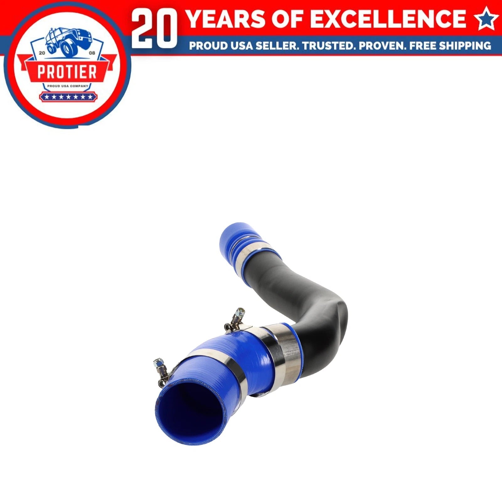 Intercooler Hose Kit Turbocharger To Intercooler Fits Ram 2500 3500 13-18 L6 6B93BC-57
