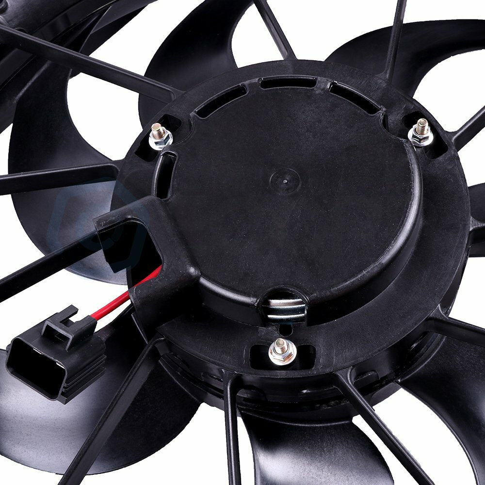Radiator Cooling Fan Assembly For 2010 2011 2012 Chevrolet Equinox LS LTZ KOEEP