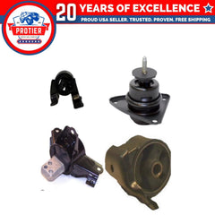 Motor & Trans Mount 4PCS Set Compatible for 09-11 Hyundai Elantra Touring 2.0L 6B93BC-57