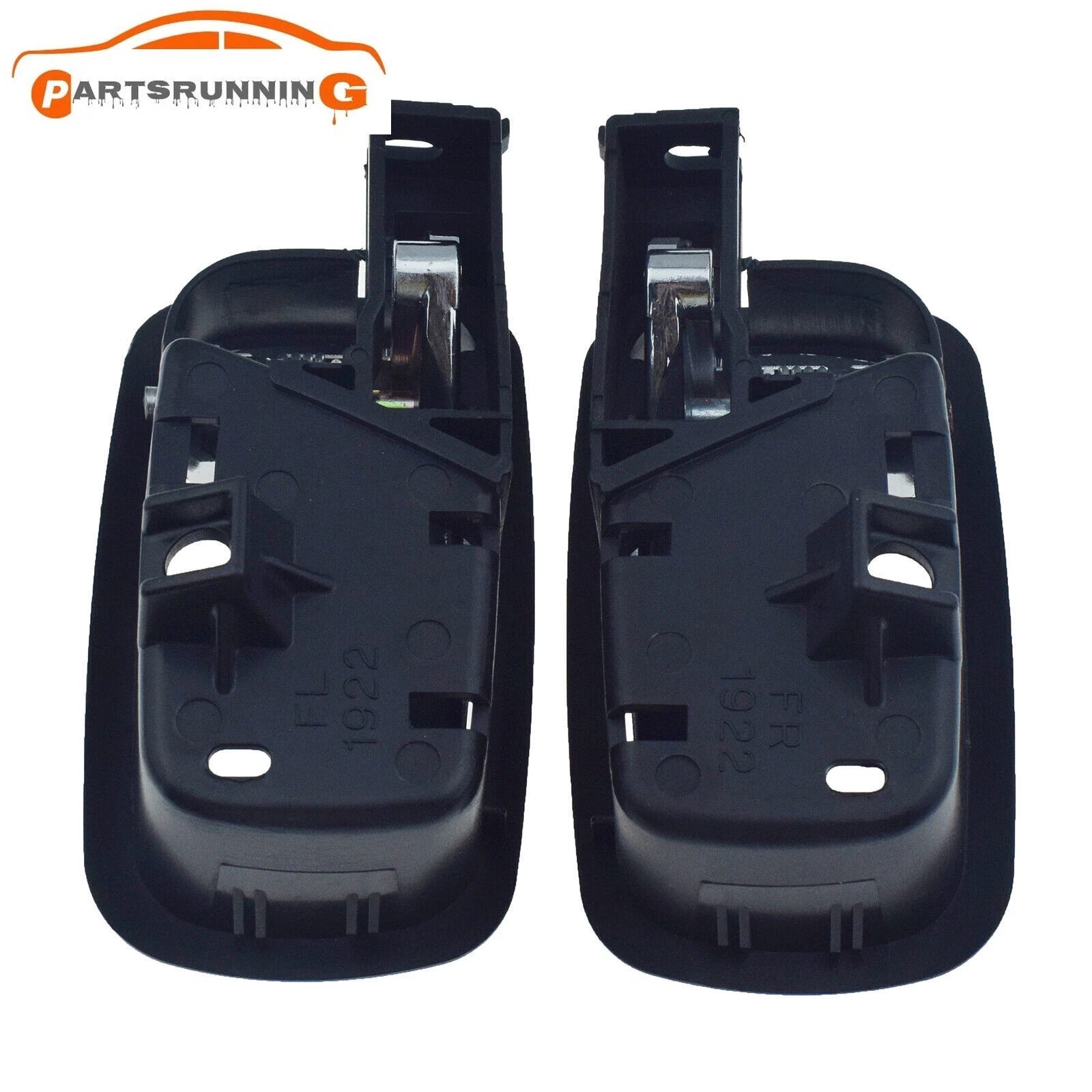 LH & RH Front Interior Door Handle Pair For 05-10 Chevy Cobalt 07-09 Pontiac G5 6B93BC-57