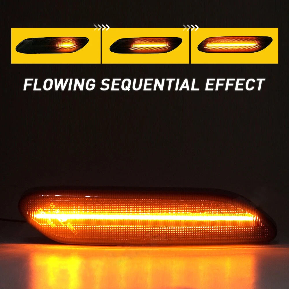 Dynamic Led Side Marker Turn Signal Light for Mini Cooper R60 R61 Countryman 6B93BC-57