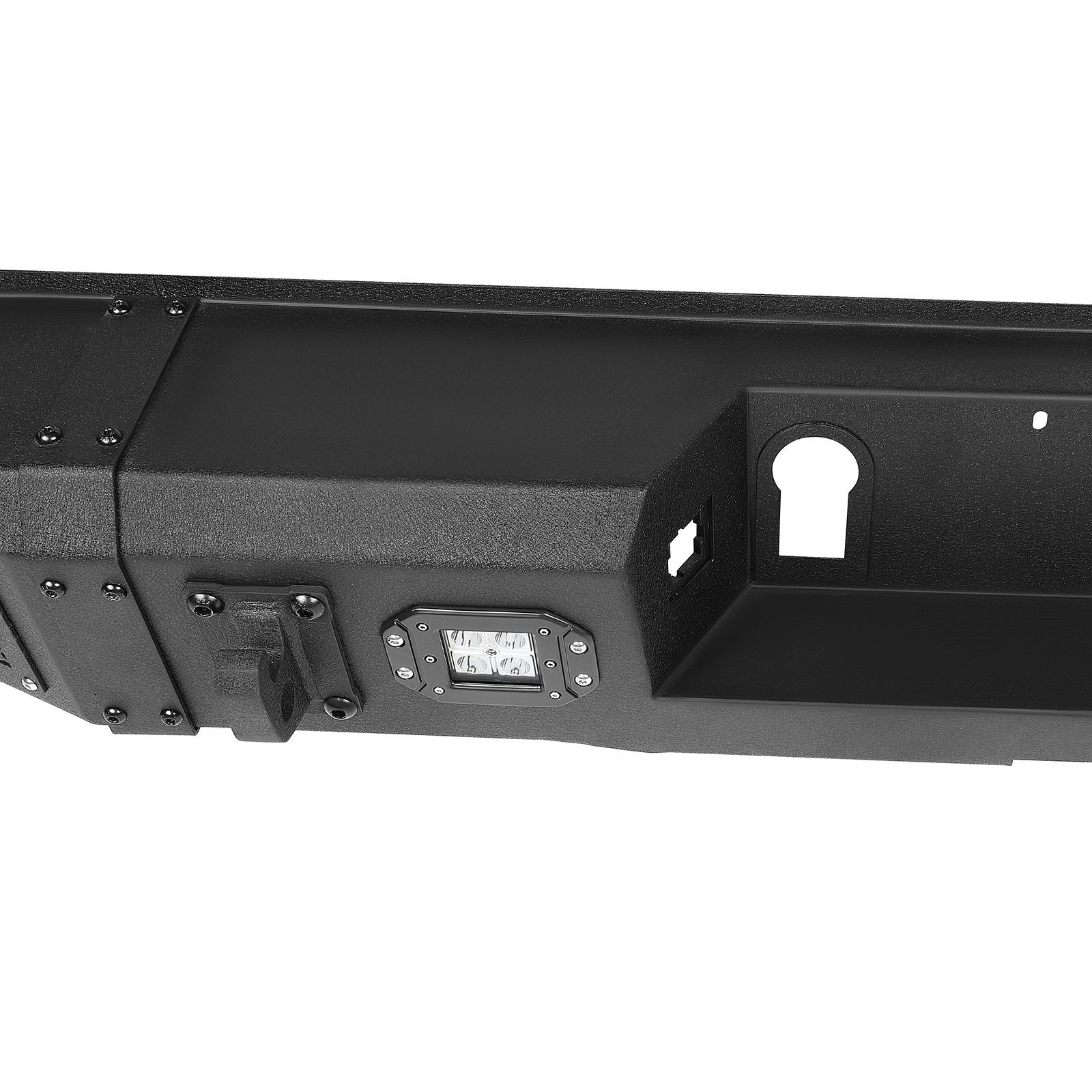 Off road Front Rear Bumper w/Winch LED Lights D-ring For 2014-2019 Toyota Tundra KOEEP