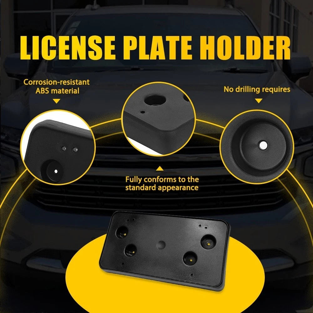 For 2021-2023 Chevrolet Suburban Tahoe Front License Plate Tag Bracket Holder EA 6B93BC-57