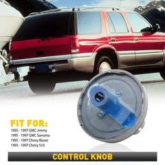 Set Control Climate Knob for Chevrolet 1995-1997 Blazer GMC S10 Jimmy Sonoma US 6B93BC-57