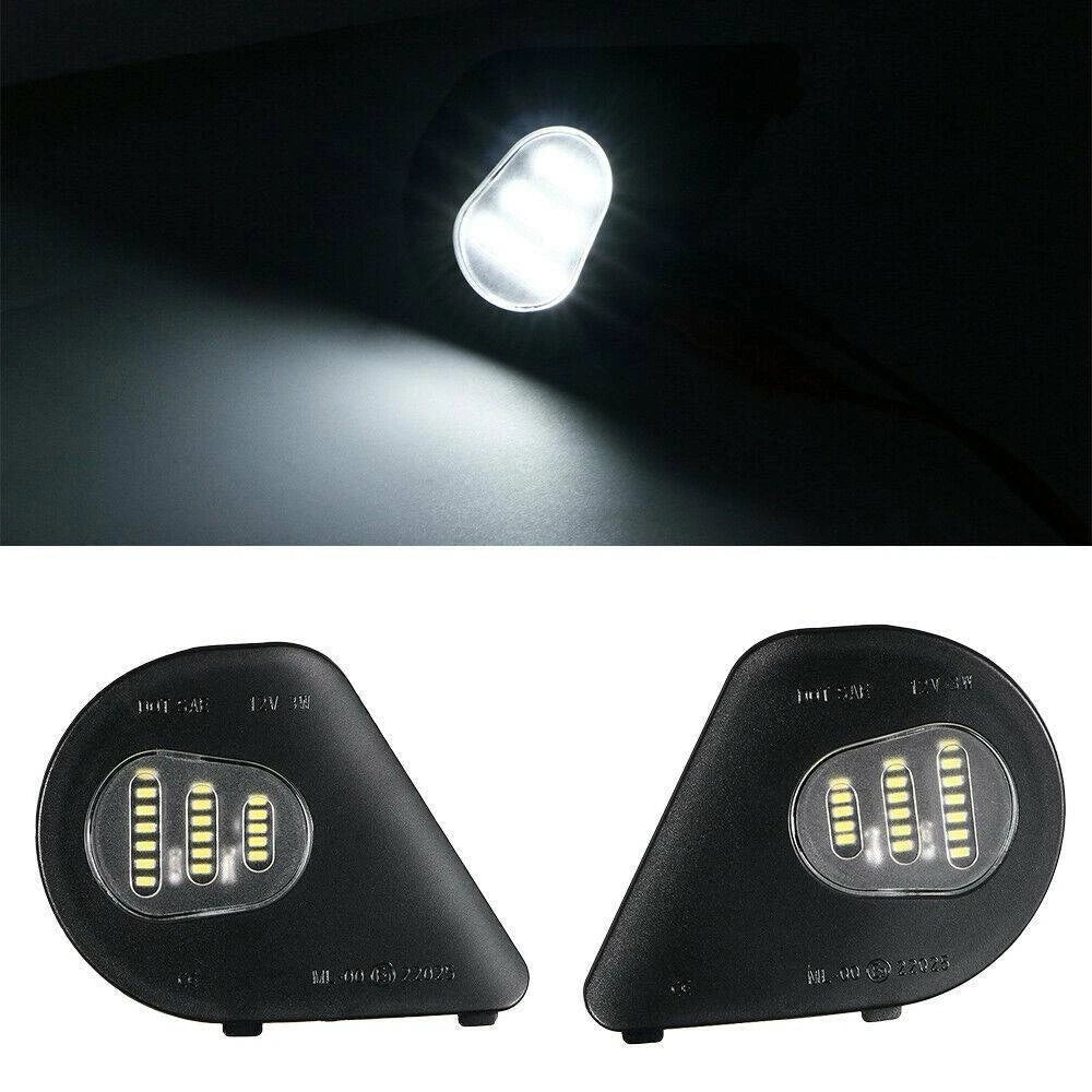 LED Side Mirror Puddle For Lights Dodge Ram 10-19 1500 2500 3500 4500 5500 Truck 6B93BC-57