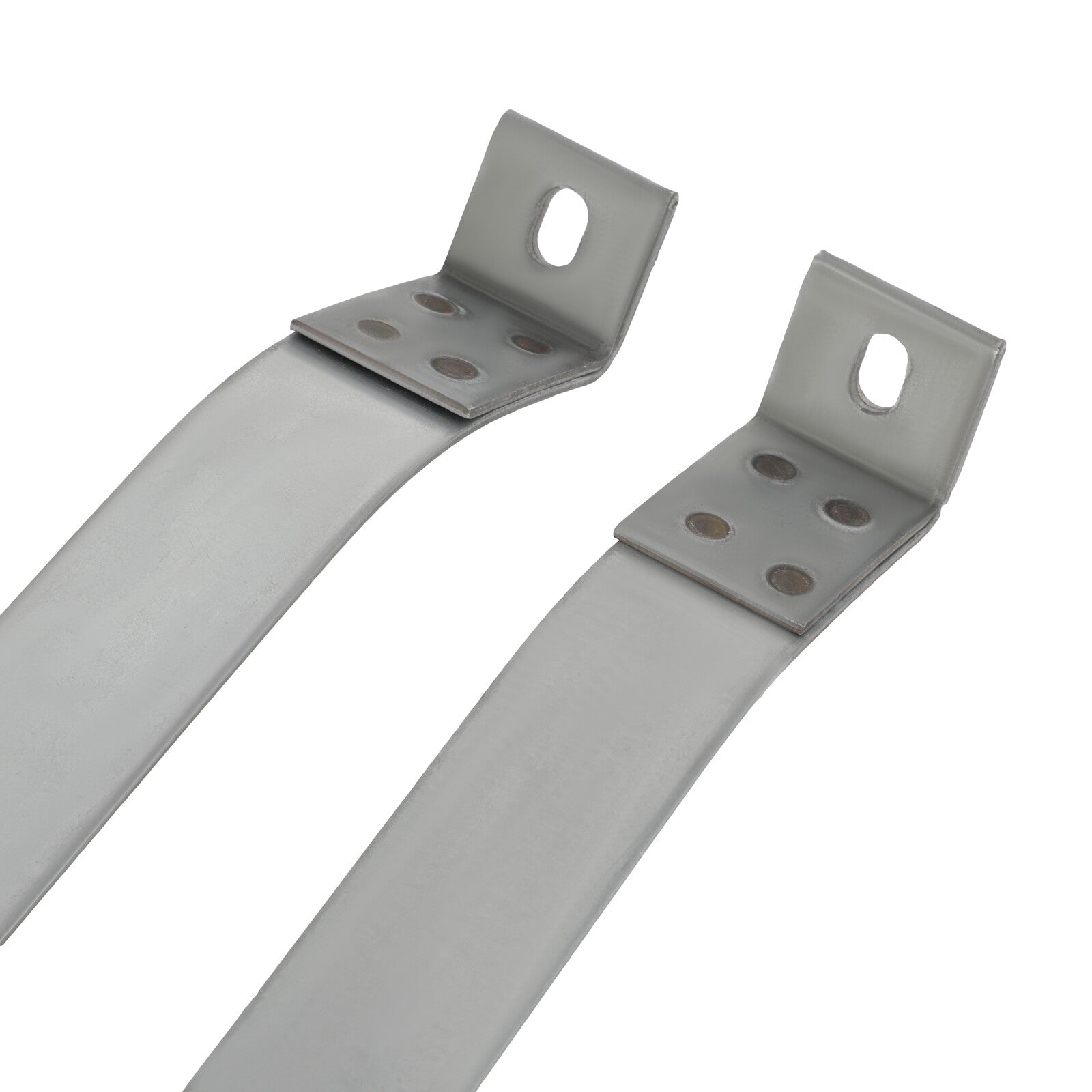 2X Silver Fuel Tank Straps Fits 1999 2000-2004 Jeep Grand Cherokee 6B93BC-57