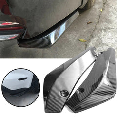 Car Carbon Fiber Rear Bumper Lip Splitter Diffuser Canard Protector Accessory EA 6B93BC-57