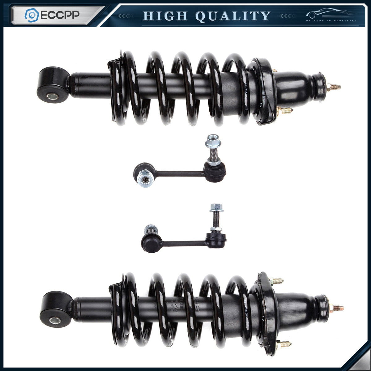 4pc Rear Complete Struts & Sway Bar Link Kit for 2002-2006 Honda CR-V KOEEP