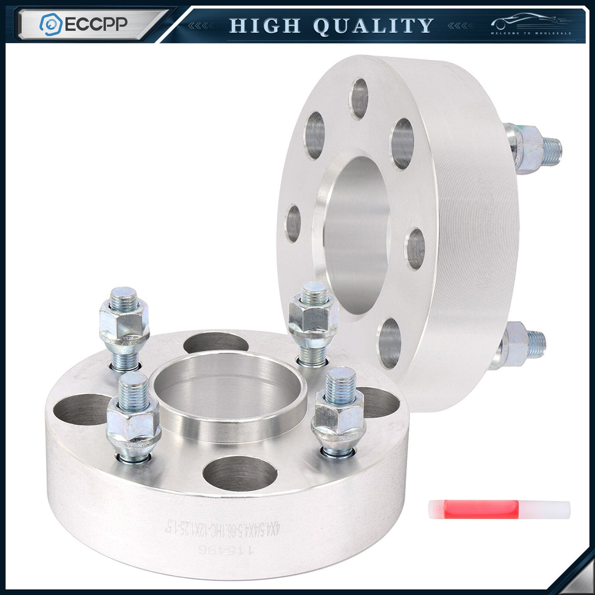 2 Pcs 1.5" 4x114.3 Hub Centric Wheel Spacers For Nissan Sentra Altima Cube Versa 6B93BC-57