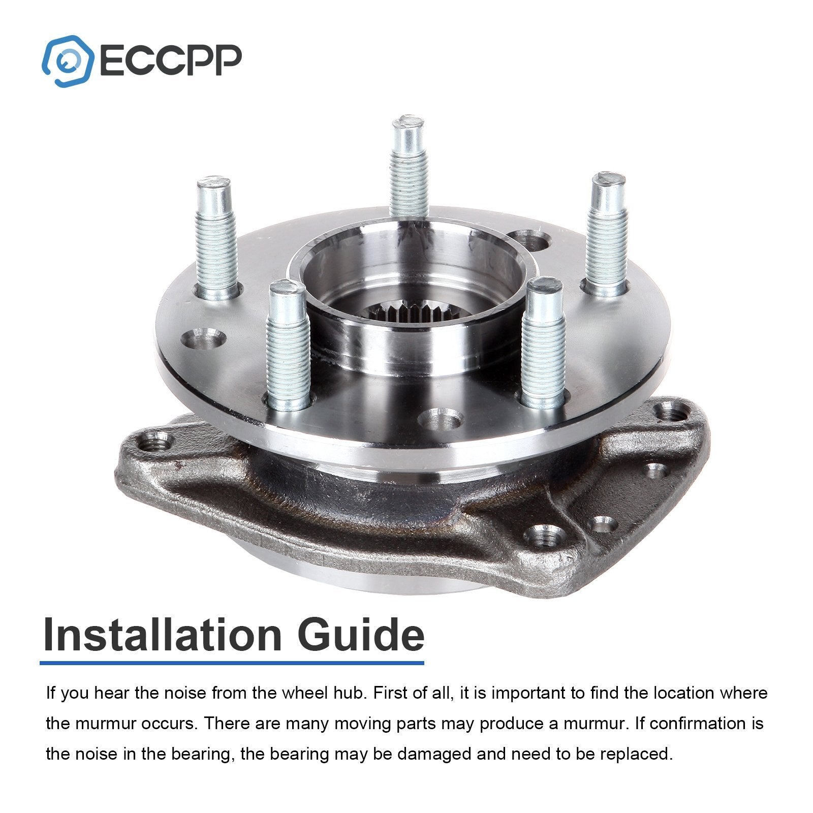 2P Wheel Hub Bearings Front FWD For Chevy Lumina 1990-2001 Buick Regal 1988-1996 6B93BC-57