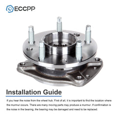 2P Wheel Hub Bearings Front FWD For Chevy Lumina 1990-2001 Buick Regal 1988-1996 6B93BC-57