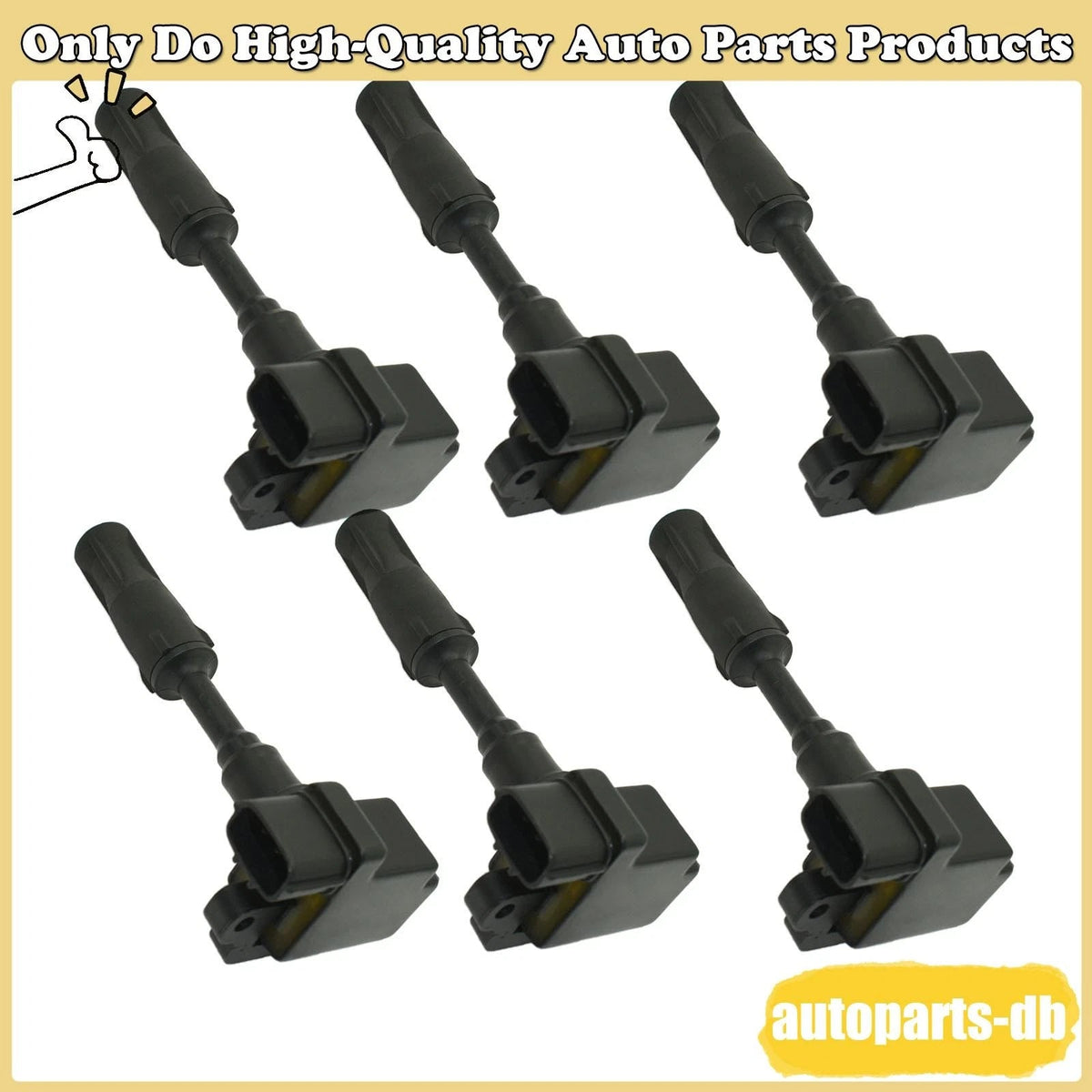 6x Ignition Coils H6T10271A for Inifiniti I30 Nissan Maxima 3.0L V6 6B93BC-57