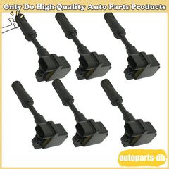 6x Ignition Coils H6T10271A for Inifiniti I30 Nissan Maxima 3.0L V6 6B93BC-57