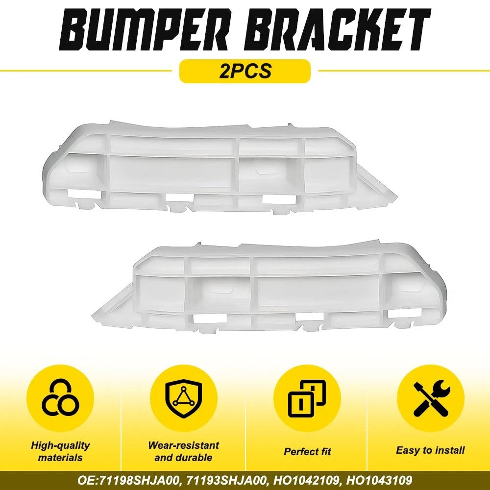 2x For 2005-2010 Honda Odyssey Front Bumper Retainer Bracket Support Holder EOA 6B93BC-57