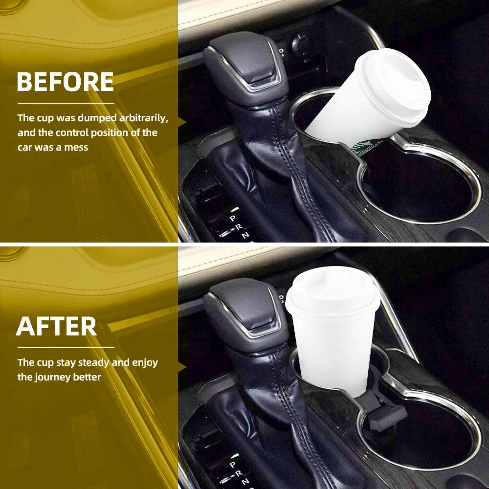For 2014-2019 Toyota Highlander Center Console Cup Holder Insert Divider US EOA 6B93BC-57