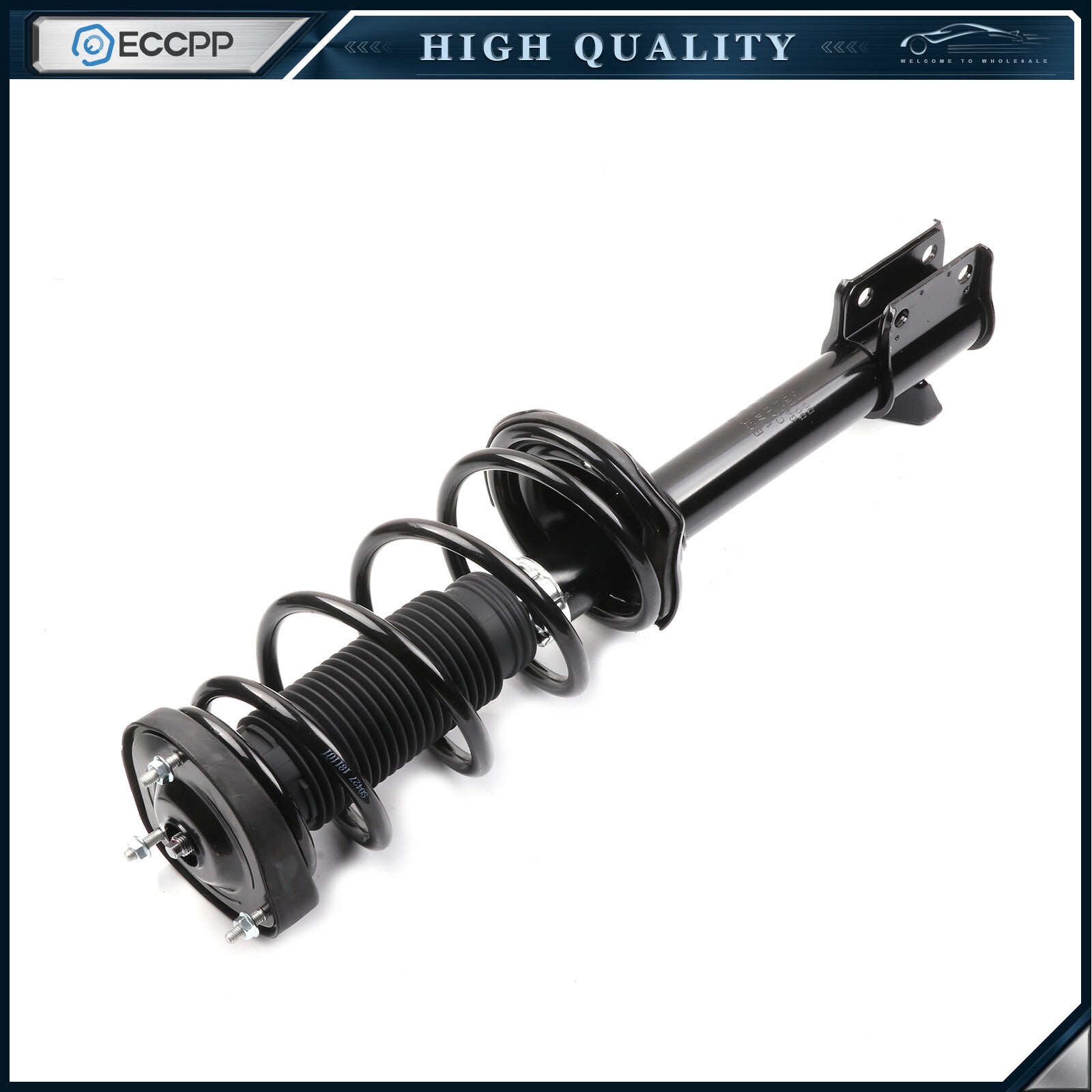 For 2004-05 Subaru Forester Front Rear Complete Struts Shocks Mounts Coil Spring 6B93BC-57