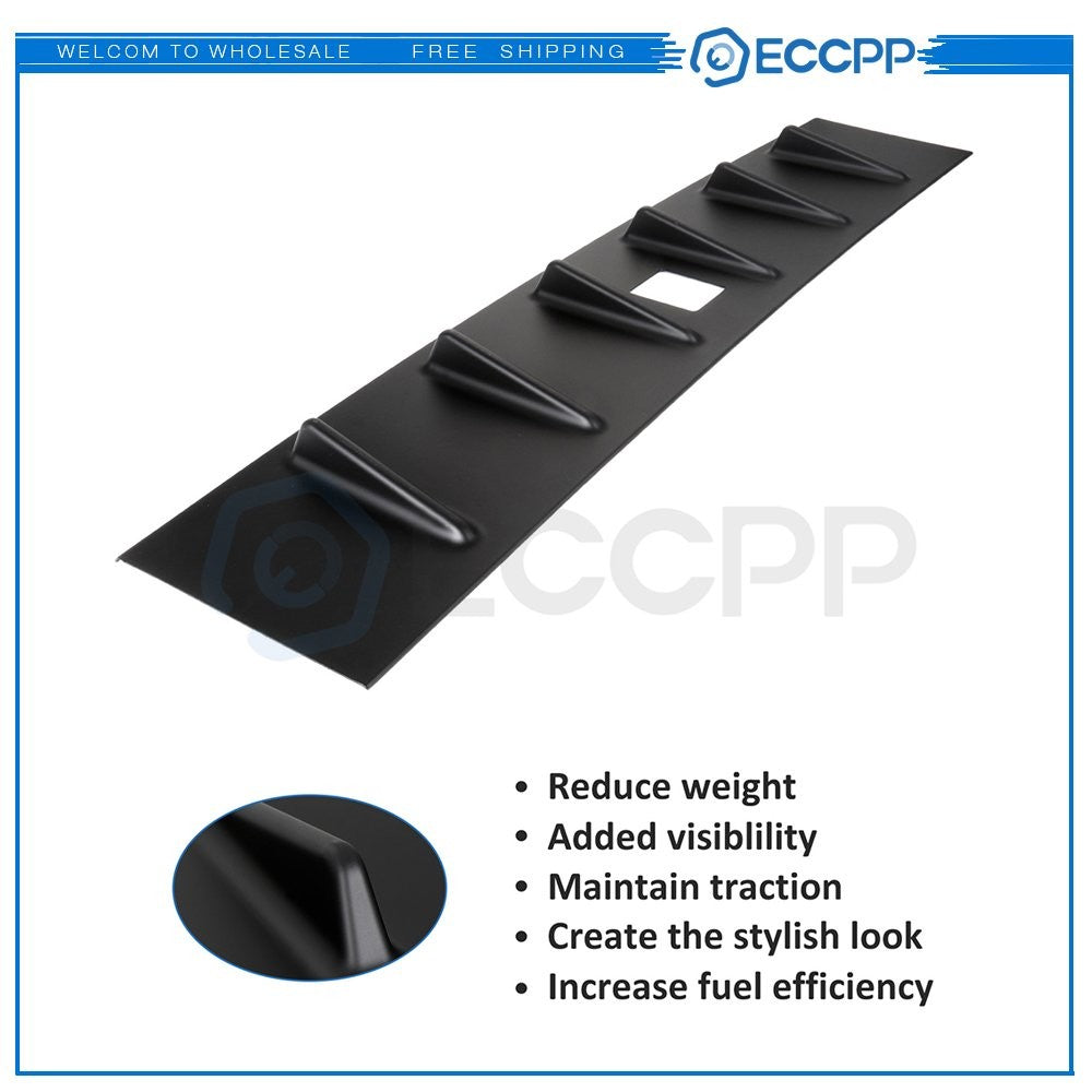 Fit For 2008-2016 Mitsubishi Lancer Rear Roof Shark Fin Spoiler Wing MITSUBISHI