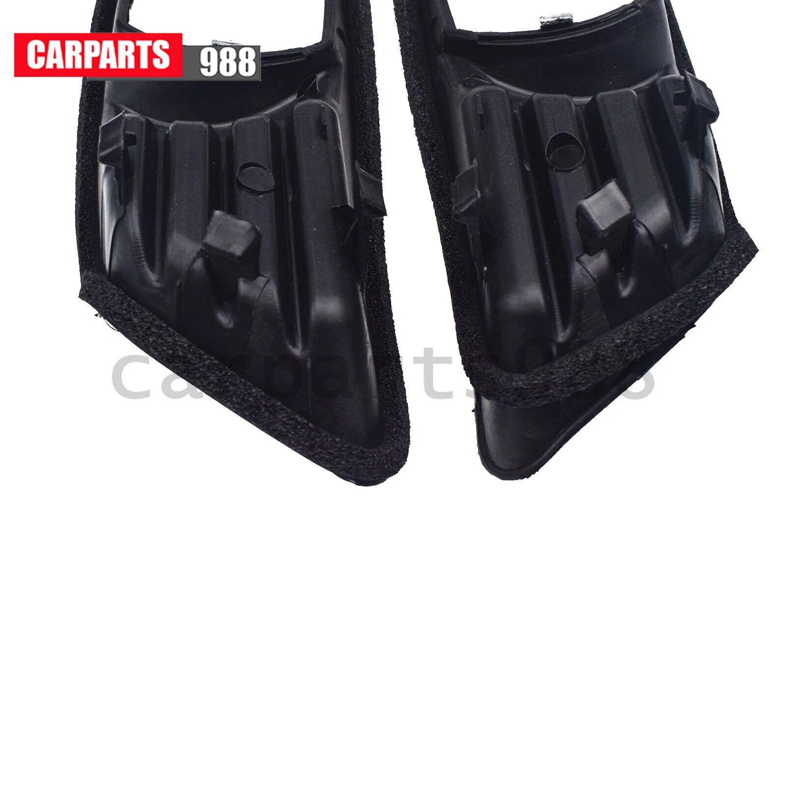 Pair Front Bumper Lower Fog Light Trim Bezel Cover for Toyota Camry 2007-2009 6B93BC-57