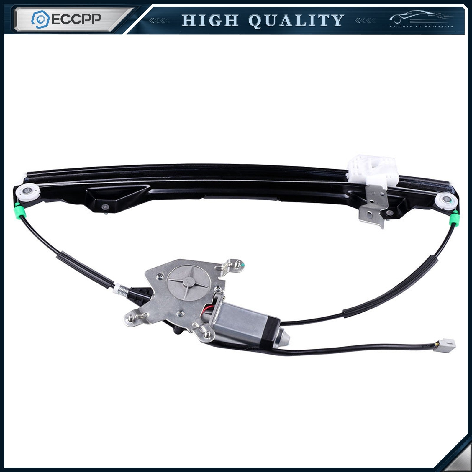 For 2002-2010 Ford Explorer Rear LH RH Power Window Regulator With Motor 6B93BC-57