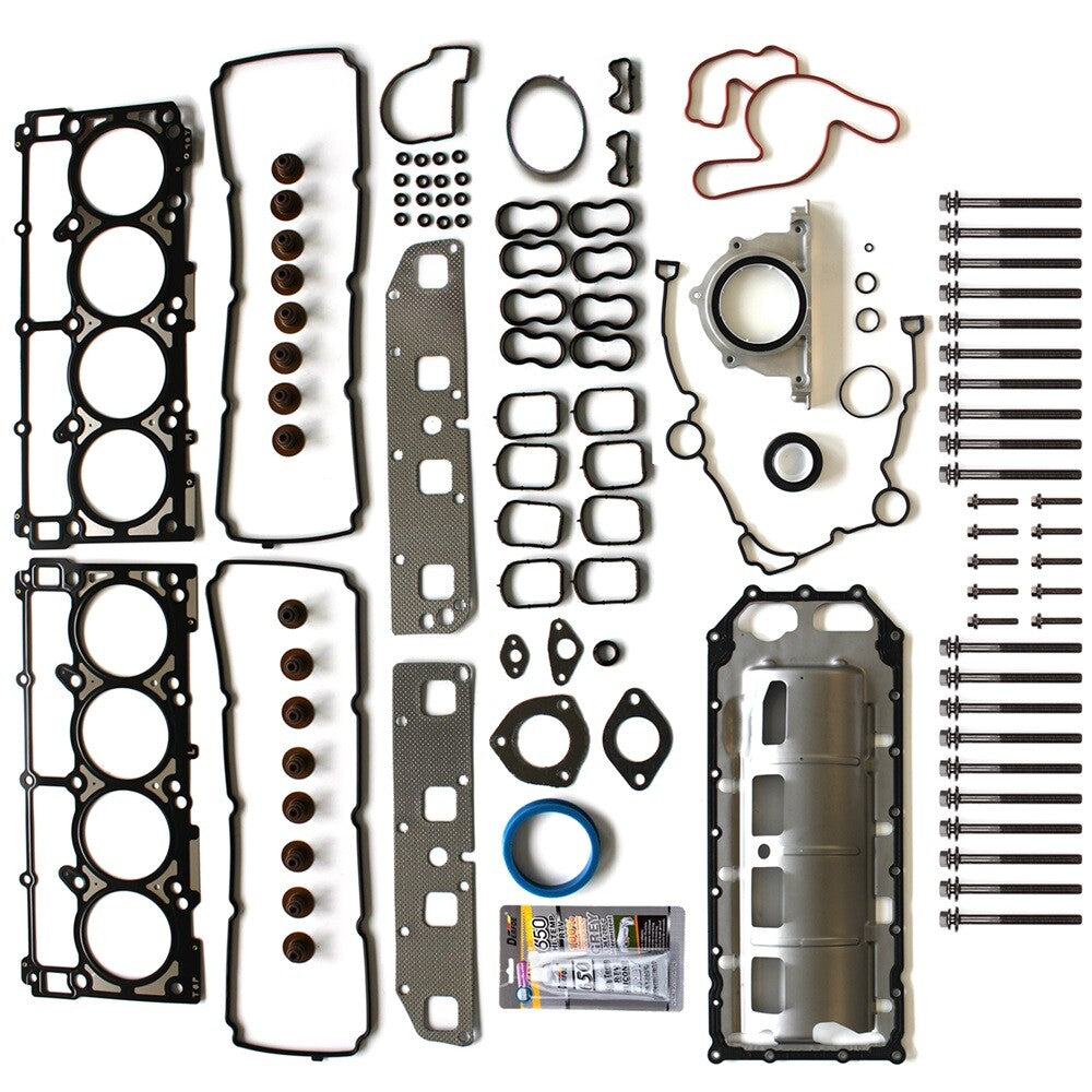 ECCPP Full Gasket Bolts Set For 03-08 Chrysler Dodge Jeep 5.7L OHV VIN 2 D H ECCPP