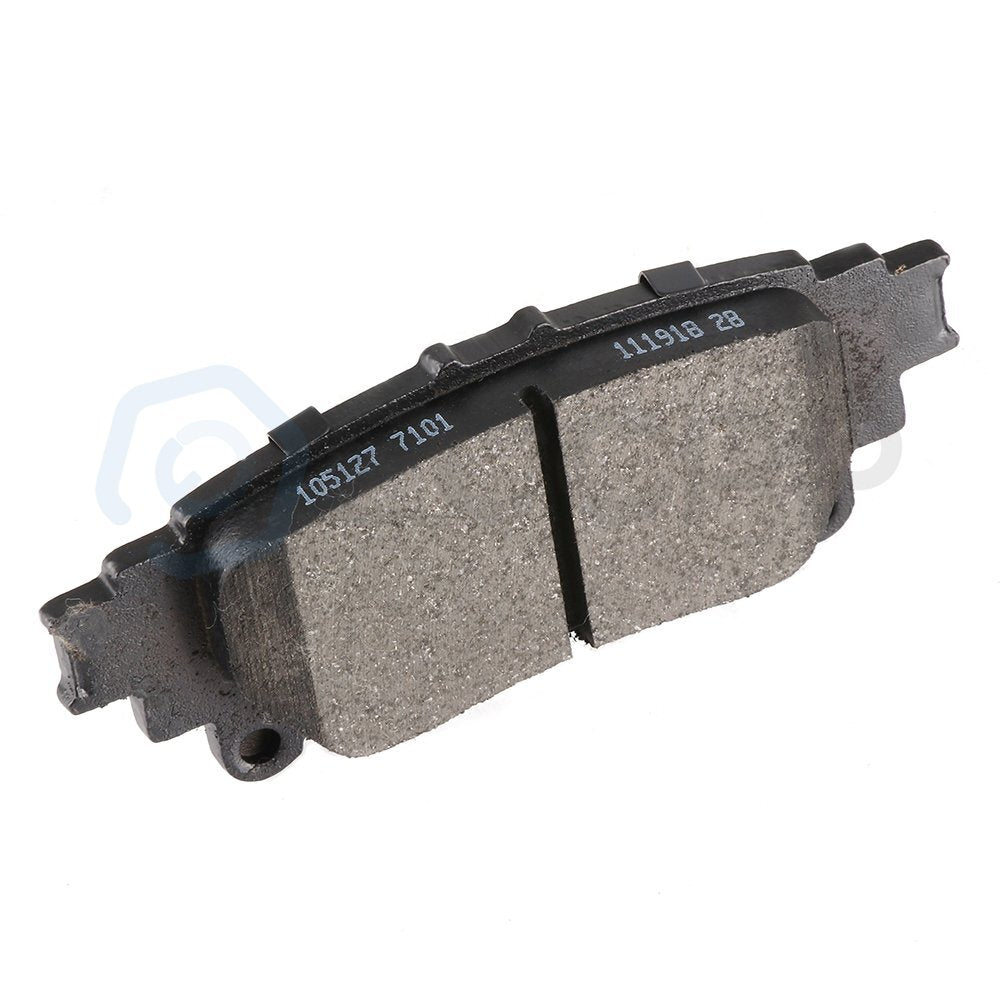 Front and Rear Ceramic Brake Pad Kit for Toyota Highlander Sienna Lexus RX350 V6 6B93BC-57