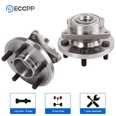 2Pcs Front Wheel Hub Bearings For Land Rover LR3 LR4 Range Rover Sport 2006-2013 6B93BC-57