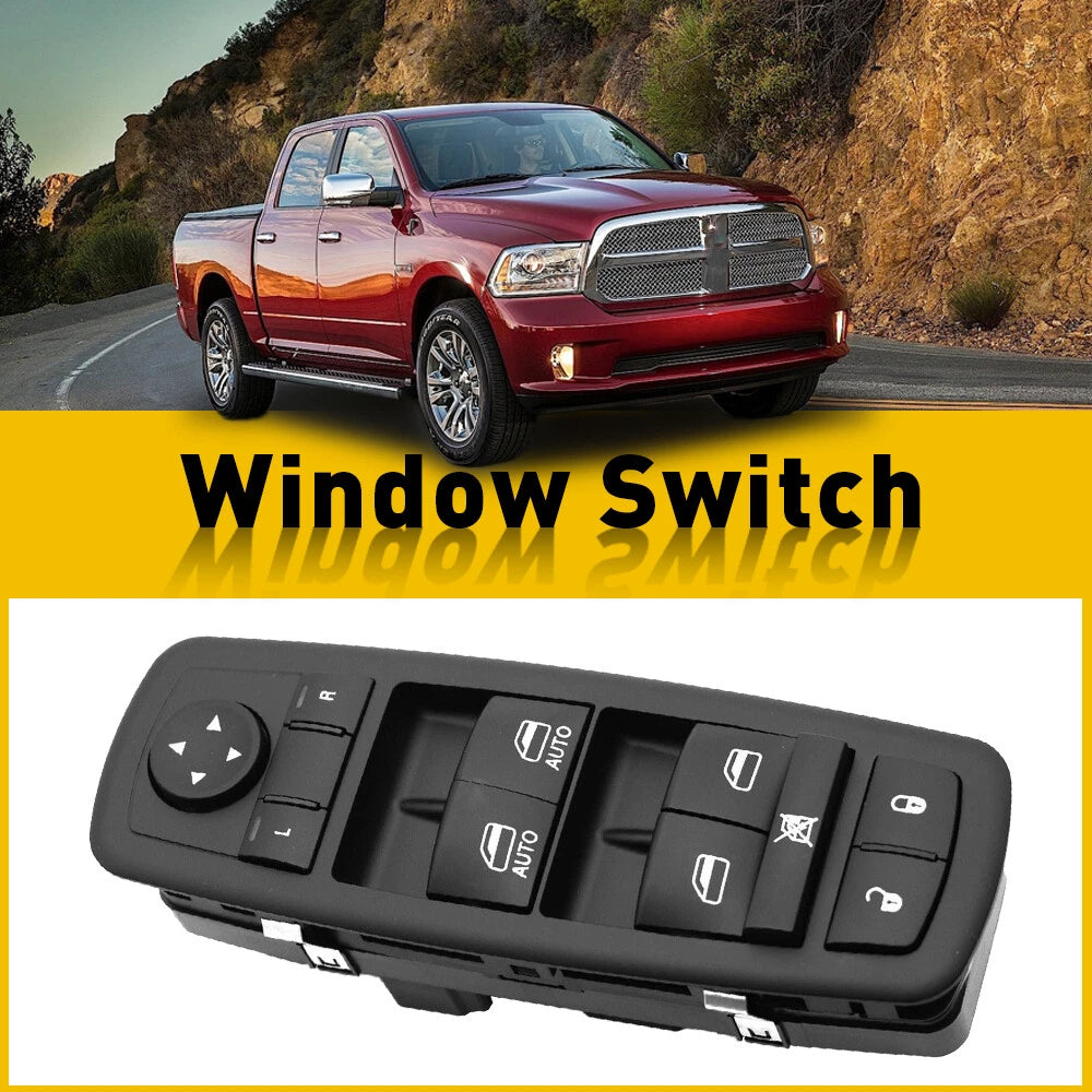 Front Door Power Window Control Switch For Dodge Ram 1500 2500 3500 2013- 2015 6B93BC-57