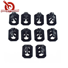 10PCS Front Bumper Cover Grille Fastener Clip for Chevrolet Avalanche 1999-2006 6B93BC-57