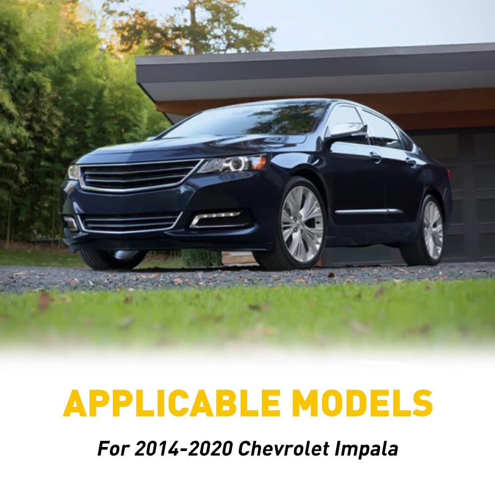 For 2014-2020 Chevy Impala Glossy Black Pillar 6pcs Posts Set Door Trim Cover EA 6B93BC-57