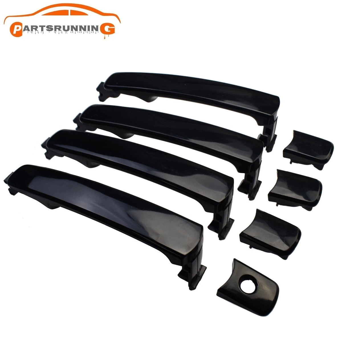 4 PCS FRONT REAR Exterior Door Handle For 2003-2007 Infiniti G35 Nissan Murano 6B93BC-57