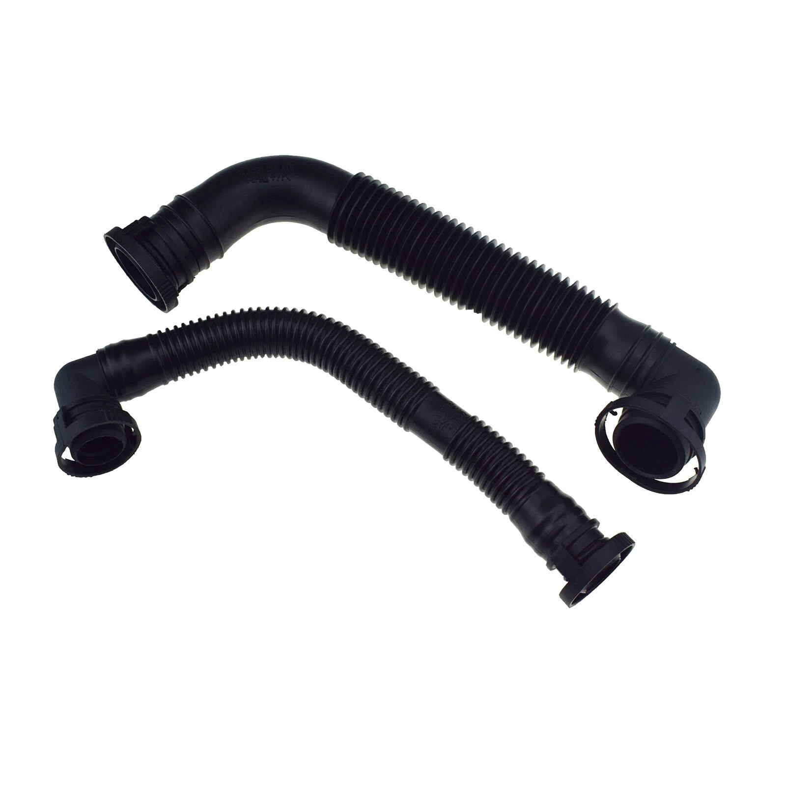 2Pcs Secondary Air Pump Breather Exhaust Hose For AudiA4 VW Passat B6 Seat Skoda 6B93BC-57