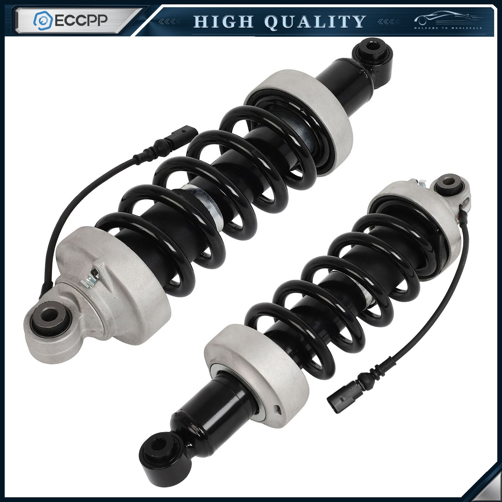 2x Rear Air Suspension Shock Absorbers Struts MagneRide For 07-15 Audi R8 V8 V10 6B93BC-57