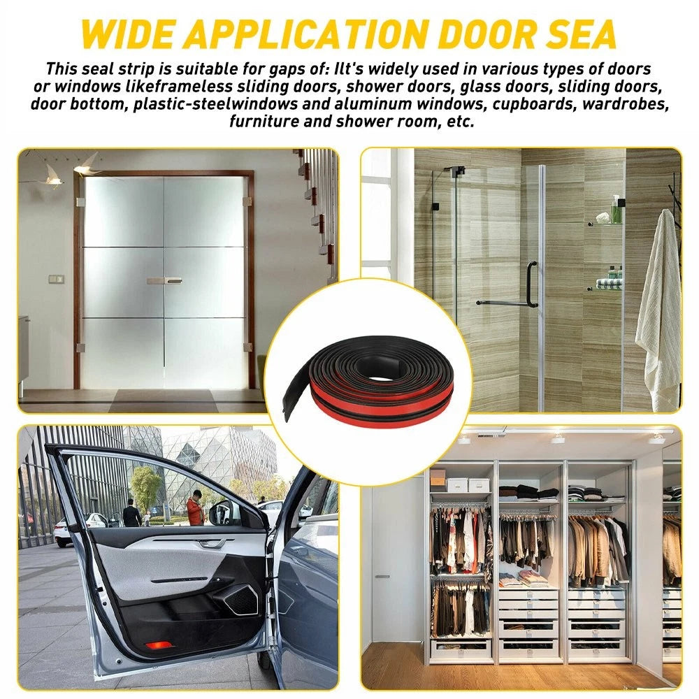 Car Rubber 10FT Rear Front Windshield Panel Seal Strip Sealed Moulding Trim EOA 6B93BC-57
