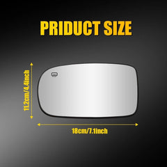 2PCS Mirror Glass Heated LH RH For 2011-2021 DODGE CHARGER CHRYSLER 200 300 EOA 6B93BC-57