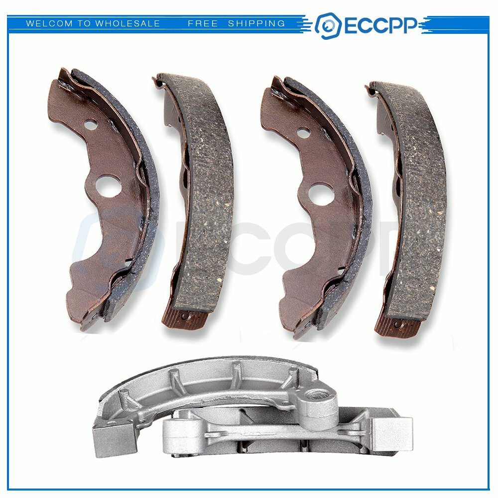 3 Pairs Front+Rear Brake Shoes For Honda TRX350FE TRX350FM 00-06 Semi-Metal 6B93BC-57