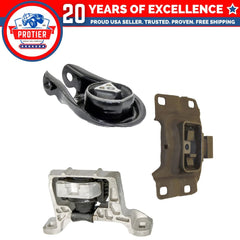 Engine Motor & Trans Mount 3PCS Set Fit 2006-2010 Mazda 5 2.3L Replaces A4403 6B93BC-57