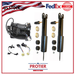 Air Compressor with 2 Shocks for Escalade Avalanche Suburban Tahoe 6B93BC-57
