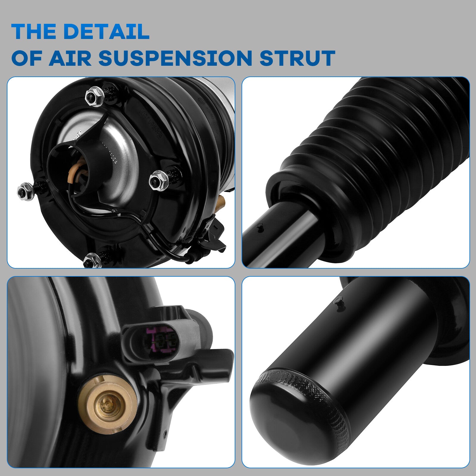 Front Pair Air Suspension Shocks For Audi A6 C7 A7 A8 D4, Bentley Mulsanne 6B93BC-57