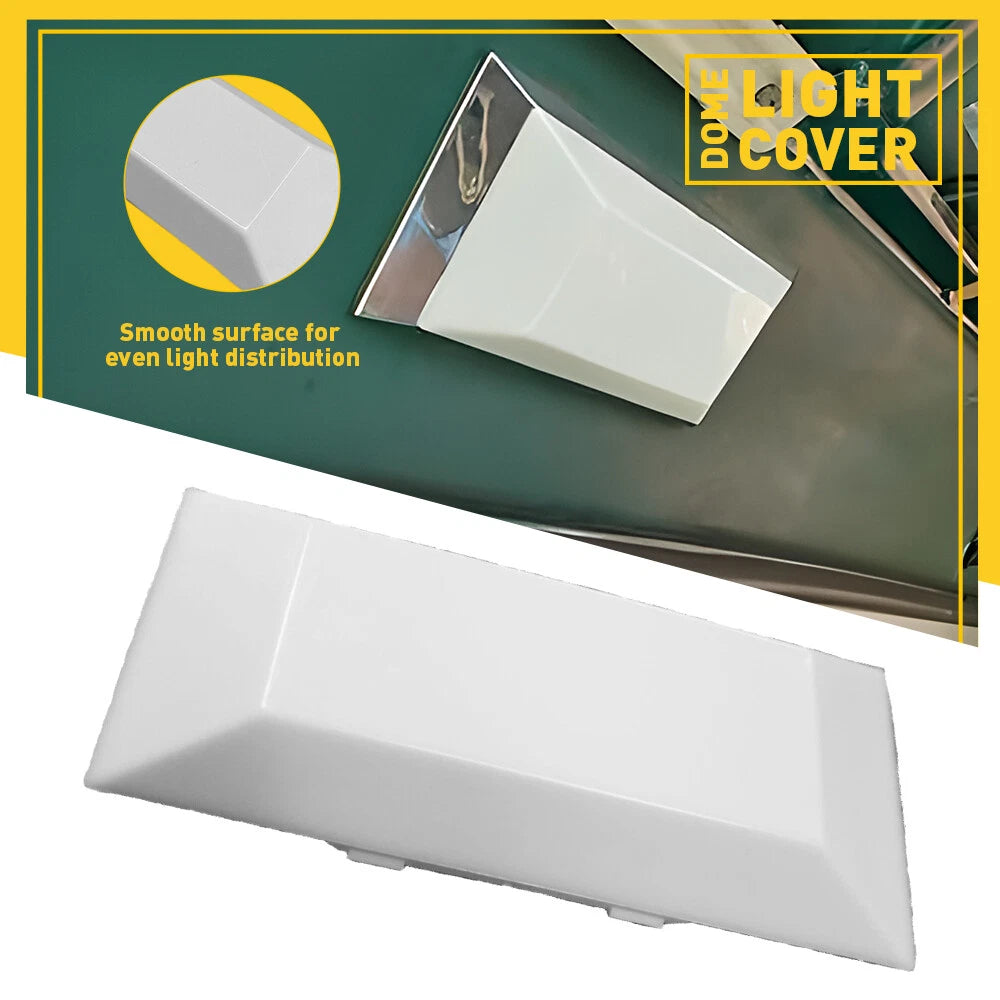 For 1975-1979 Ford F150 F250 Truck Dome Light Plastic Replacement Len Cover EOA 6B93BC-57