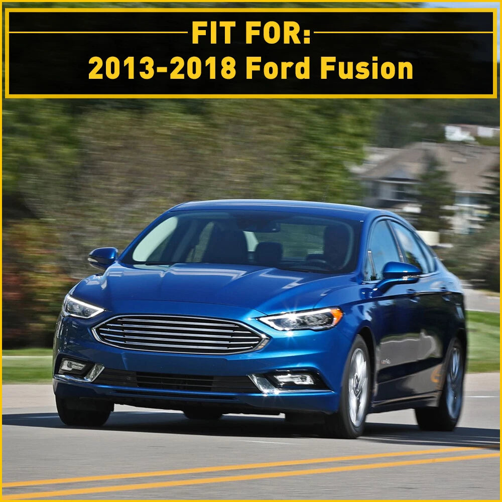 Rear Bumper Reflector Light Left+Right Case Side Red Fit For 2013-18 Ford Fusion 6B93BC-57