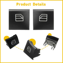 2x Driver Window Switch Repair Button Cap For Mercedes ML GL R W164 W251 X164 6B93BC-57