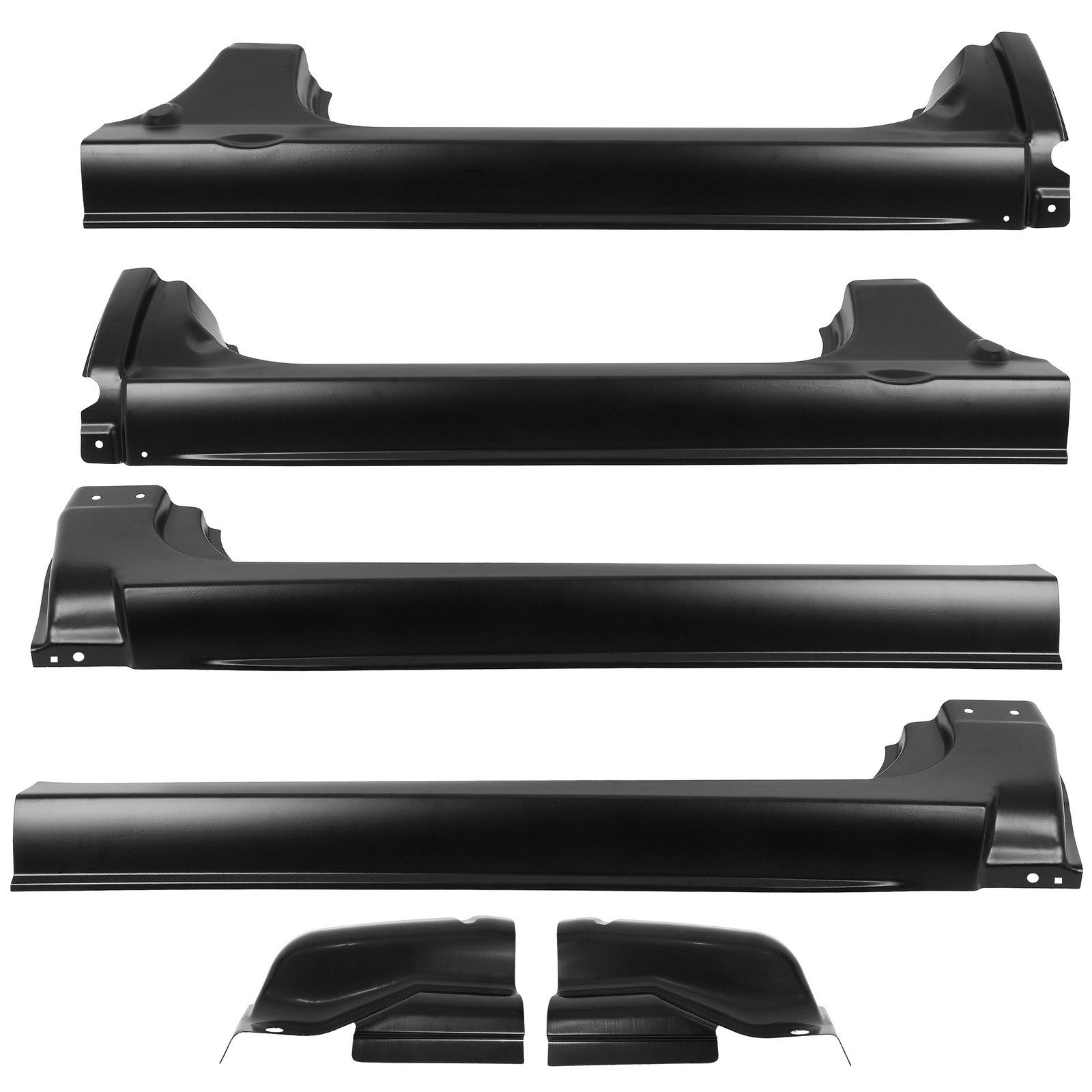 Rocker Panels & Cab Corners For 2009-2014 Ford F150 Pickup 4-Door Crew Cab 6B93BC-57