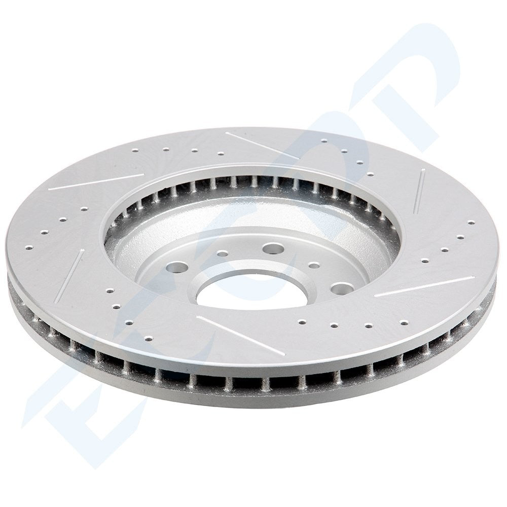 Ceramic Brake Pads And Rotors Front Rear For 2014-2016 Chevrolet Impala Limited 6B93BC-57