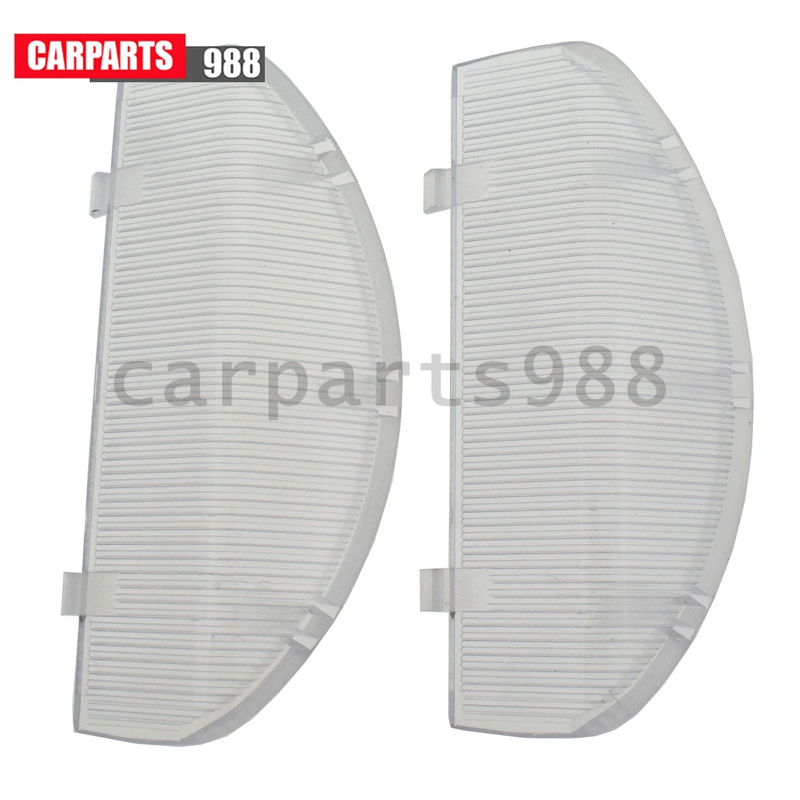 2x Door Transparent Welcome Lamp Cover for Mitsubishi Pajero V93 V97 MR576170HA 6B93BC-57