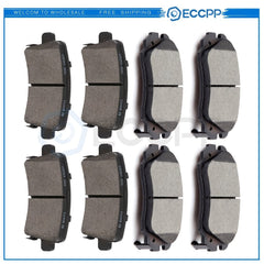 Front Rear Ceramic Brake Pads For Buick Allure 2016 Chevrolet Malibu Limited 6B93BC-57